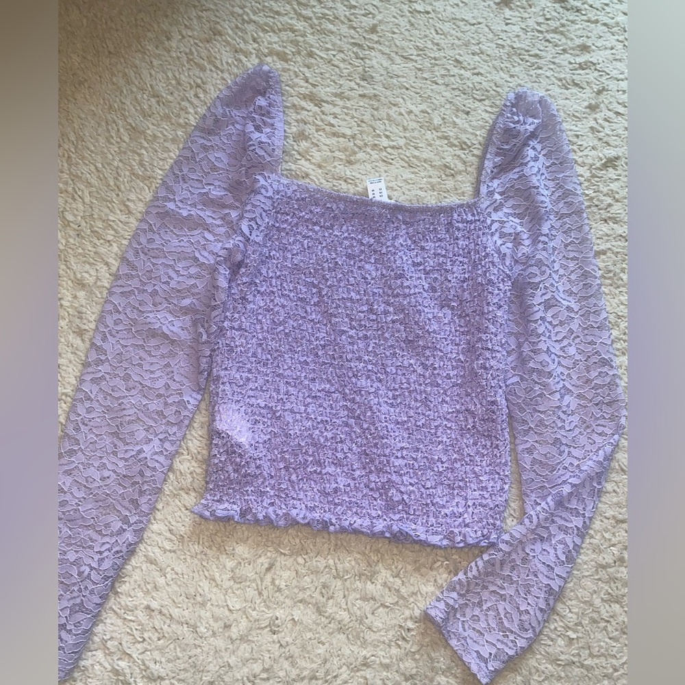 5/$20 Lace top Charlotte Russe